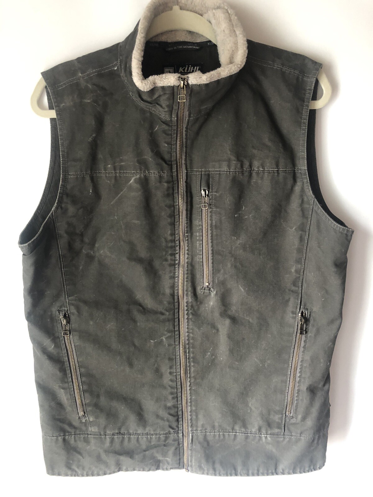 Kuhl Burr Lined Vest Men's Medium Full 