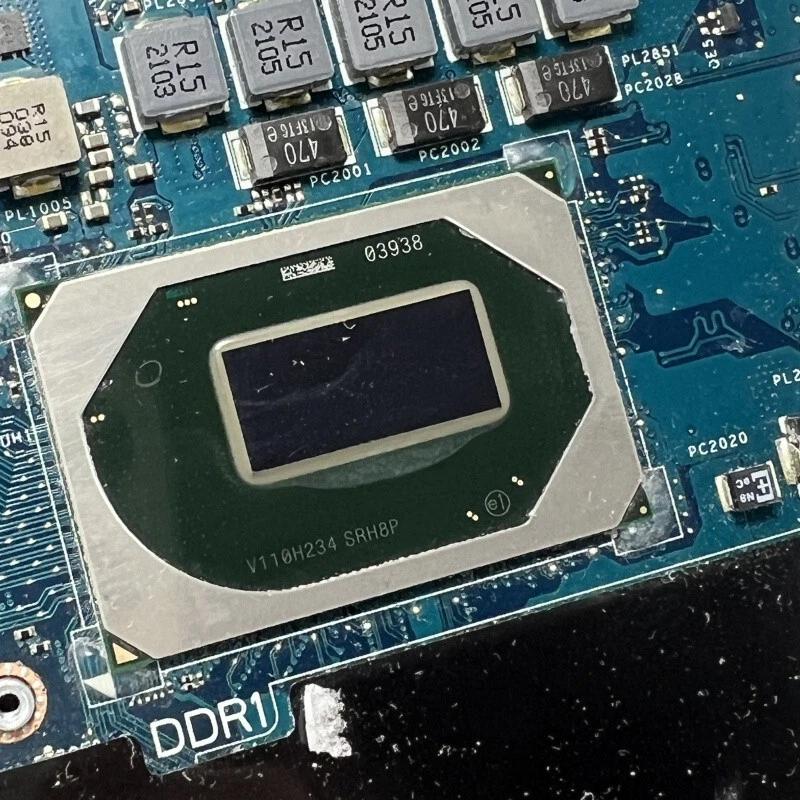 0V6K79 LA-J191P For Dell 5550 I7-10850H T1000 Laptop Motherboard V6K79 - Image 3 of 4