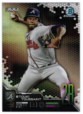 2019 Bowman Scouts' Top 100 #BTP-28 Touki Toussaint Atlanta Braves