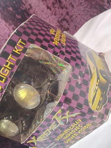Vintage Rally Brand Micro Halogen Driving Light Kit No. 3056 Xtreme FX Amber ๐ฅ - Picture 7 of 9