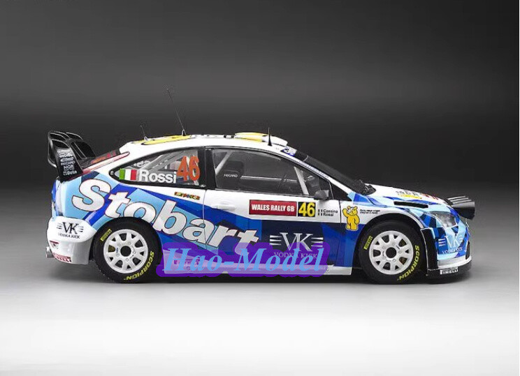 SUNSTAR 1/18 フォード フォーカス WRC '07 ラリー・ジャパン SunStar 1:18 Ford Focus RS WRC07 Wales Rally GB 2008 Alloy