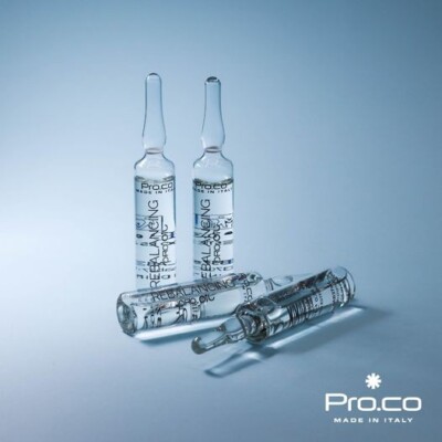 Ampullen Pflege nach Coloration, Dauerwelle... Professional Pro.co 12x10ml