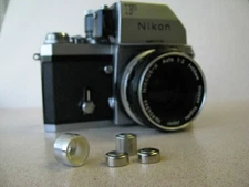 NIKON F PHOTOMIC FTN, TN  METER PRISM  BATTERY ADAPTER