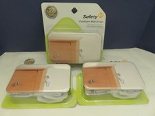 Safety 1st Furniture Wall Straps Lot of 3