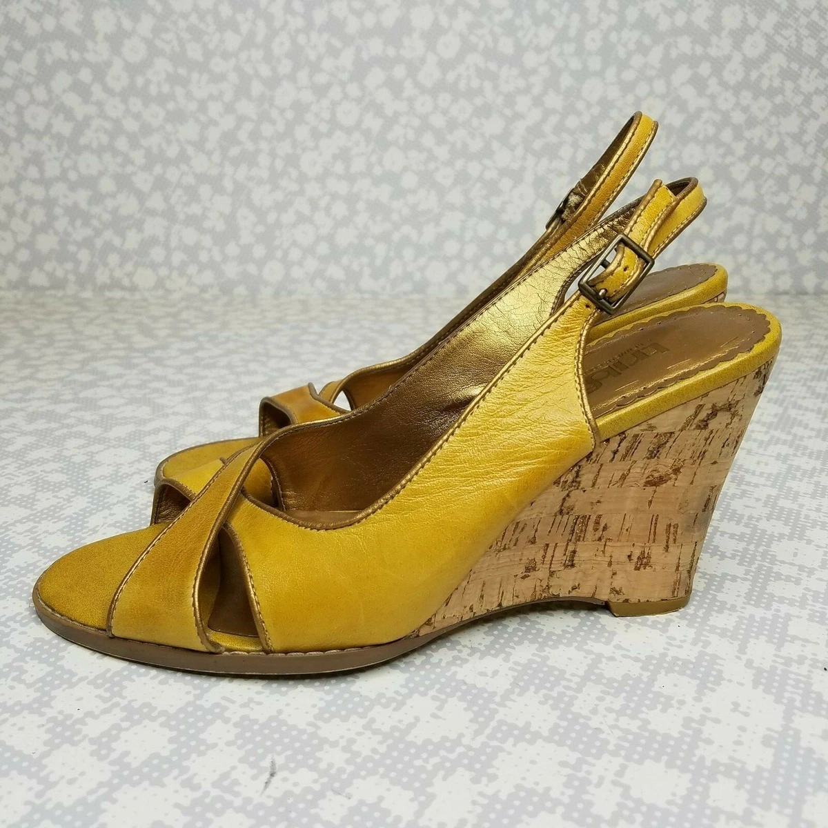 Kenneth cole yellow sandals sale
