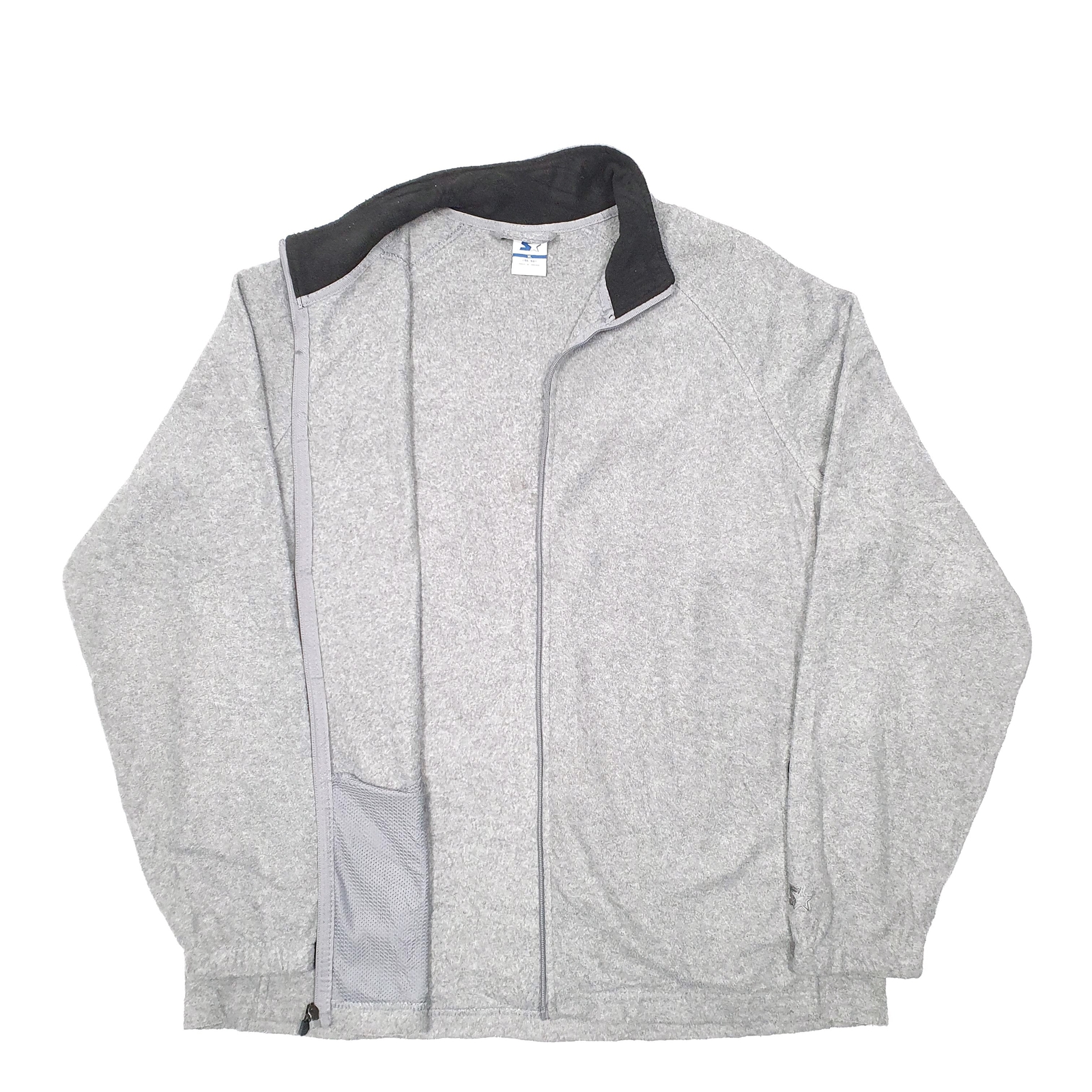 STARTER Full Zip Polyester Fleece Jumper Mens XL image 2