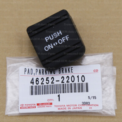 GENUINE OEM 46252-22010 PARKING EMERGENCY BRAKE PEDAL RUBBER PAD