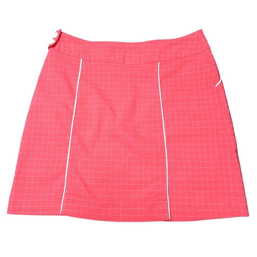 Falda deportiva a cuadros con ventana de coral Lija para mujer Usada en excelente condición - talla 8 - Imagen 2 de 6