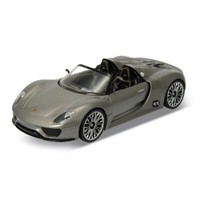 Welly 24031 Porsche 918 Spyder Grau Metallic MaßStab 1:24 Modellauto