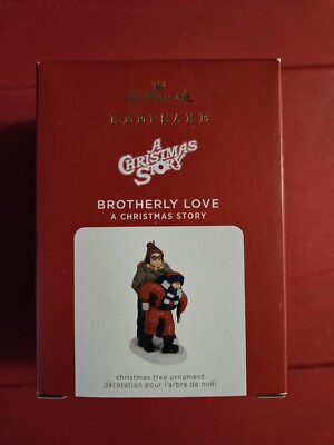 A Christmas Story Ralphie Randy Hallmark Keepsake Ornament 2021 BROTHERLY LOVE