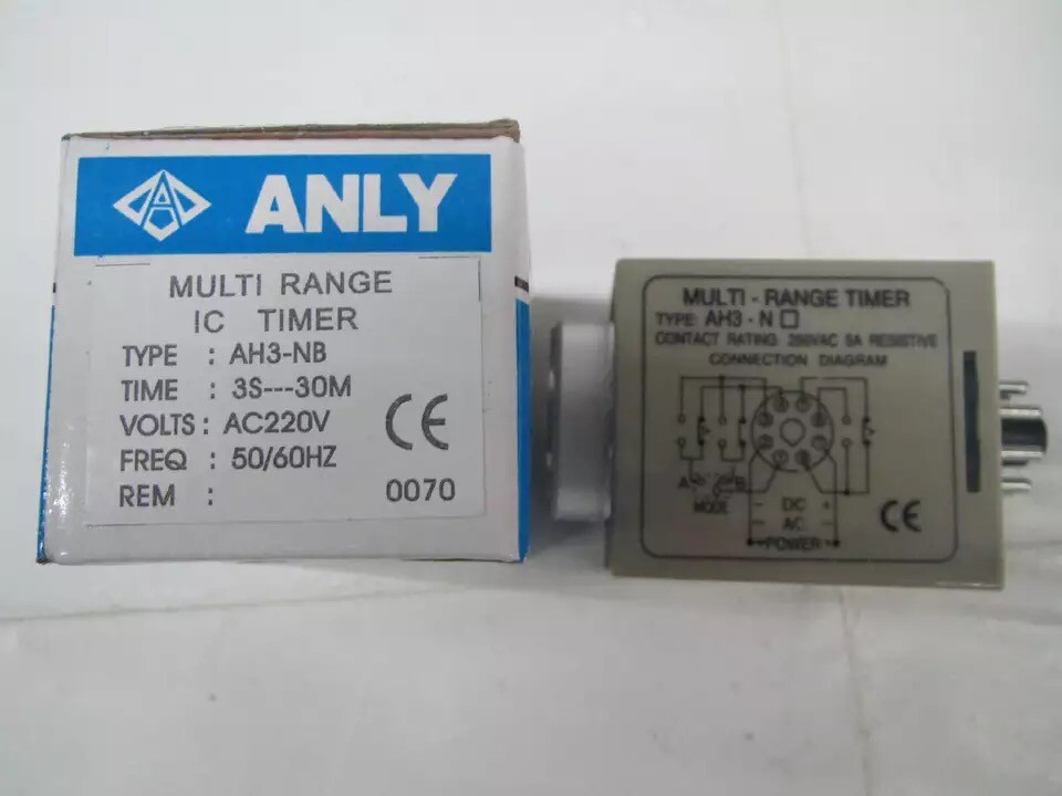 Rơ le thời gian Anly AH3-2 - PLC OMRON