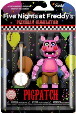 Funko Five Nights at Freddy's Pigpatch Action Figure Pizzeria Simulator GITD