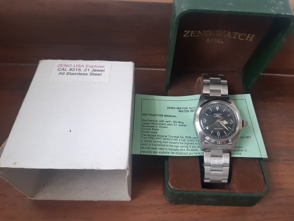 ◇稼働品 ZENO-WATCH BASEL ZN-001 廃盤品 自動巻き ◇稼働品 ZENO-WATCH BASEL ZN-001 廃盤品 自動巻き - メルカリ