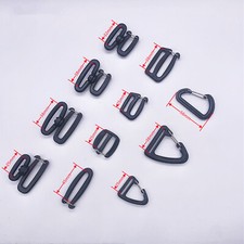 Ladder Lock POM Slider Rectangle Adjustable Buckle Metal Clip Webbing Straps