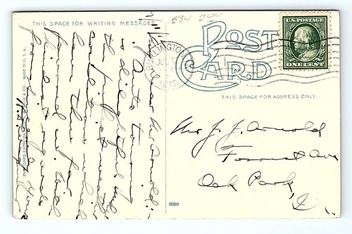 c1912 Des Moines County Poor House Burlington Iowa IA Postcard Welfare Destitute - Imagen 3 de 3