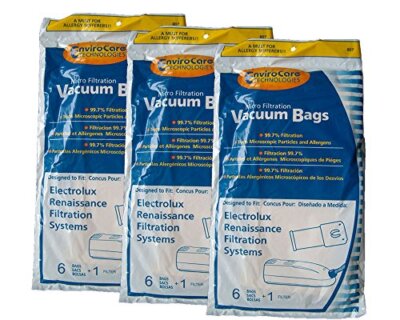 18 EnviroCare Replacement Designed To Fit Electrolux Renaissance Micro Filtra...