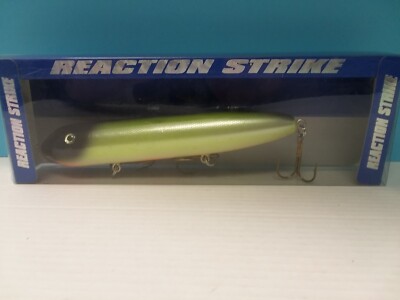 Reaction Strike - Home Wrecker - Pike and Muskie Top Water Bait - Shiner Scale