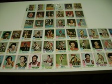Vintage I973-74 Topps Basketball card lot of 56, All-Stars, Barry, Debusshere+++
