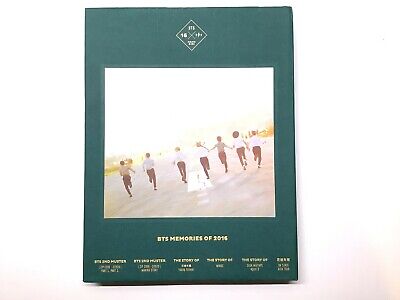 BTS MEMORIES OF 2016 DVD×4 Photobook NO Photo card Bantan Region Code  1,3,4,5,6