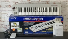 Quickshot MIDI Keyboard Controller 49 Full Sized Keys Composer Vintage QS-5836