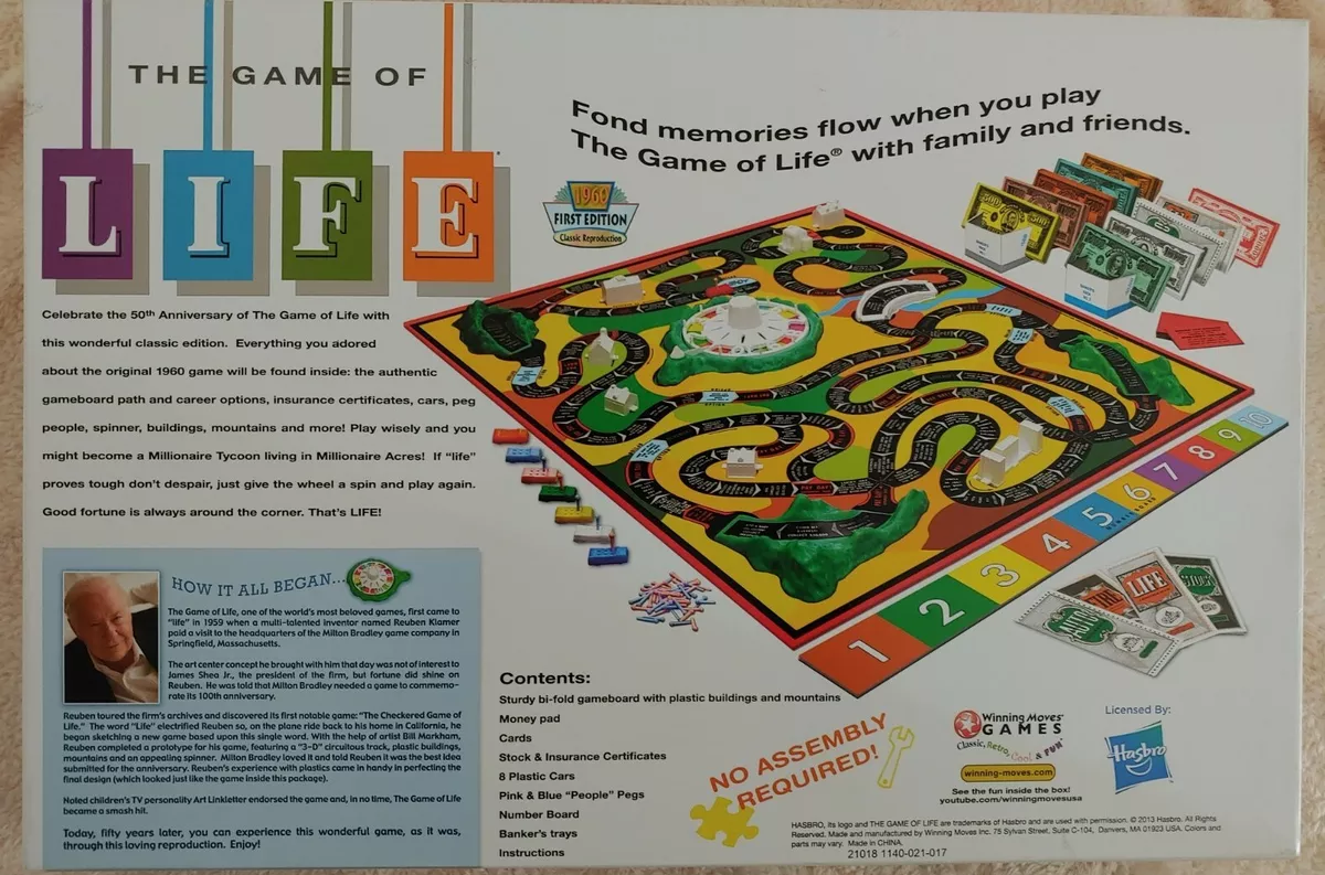 Winning Moves Wnm1140 The Game of Life for sale online