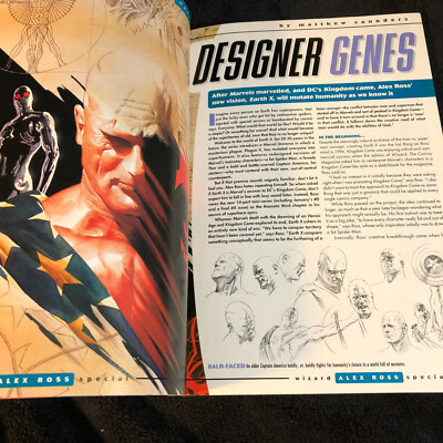 Marvels TPB + Wizard Millennium Edition Alex Ross - Reader Copies