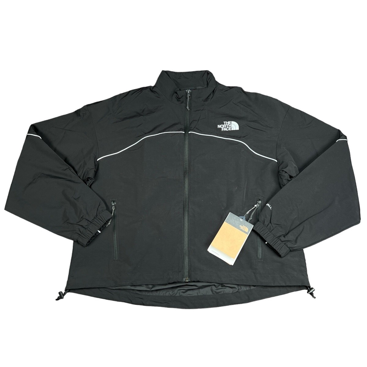 THE NORTH FACEザノースフェイスPiping Wind Jacketトレーナー The North Face Tek Piping Full Zip Black Wind Jacket Women's