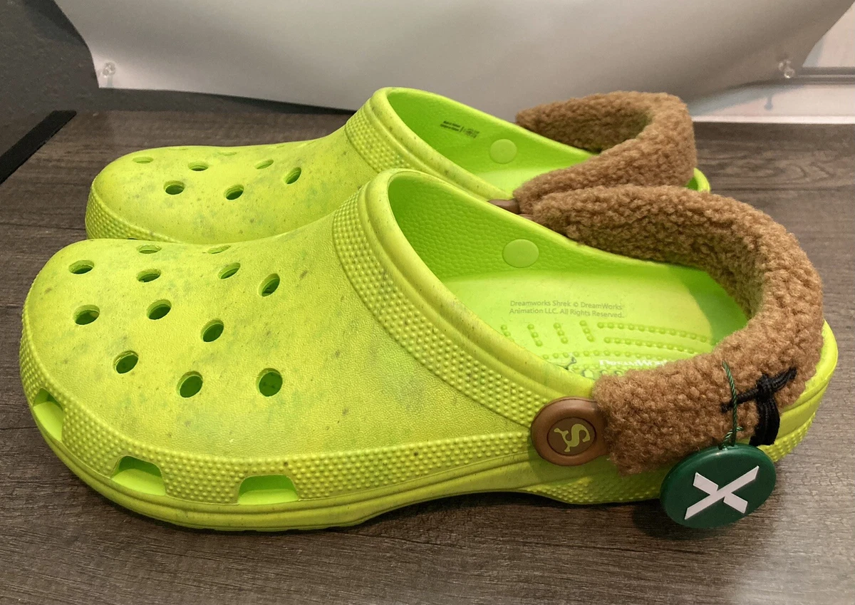 Dreamwork Shrek Crocs Classic Clog Size Men s 13 209373 3TX eBay