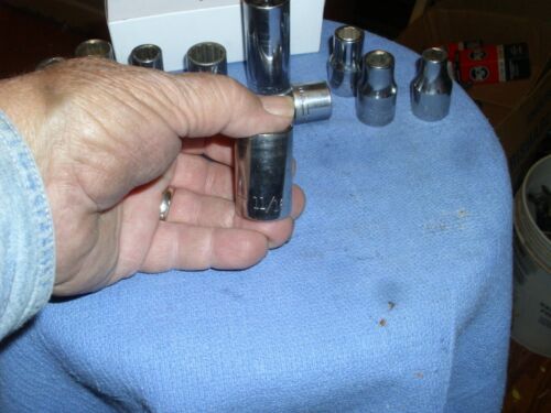 Vintage Craftsman USA 11/16” 6 Point Std Socket 1/2" Drive 44058-G-Series,Used! - Picture 3 of 7