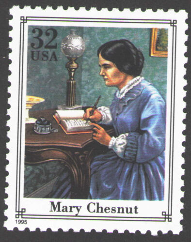 US. 2975o. 32c. Mary Chesnut. Civil War. MNH. 1995 - 第 1/1 張圖片