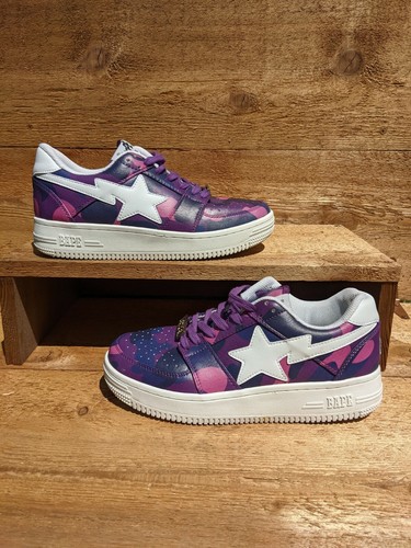 purple bapesta