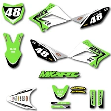 Kawasaki KLX 110  2010 - 2025 Full Custom sticker Kit REBOUND STYLE sticker kit