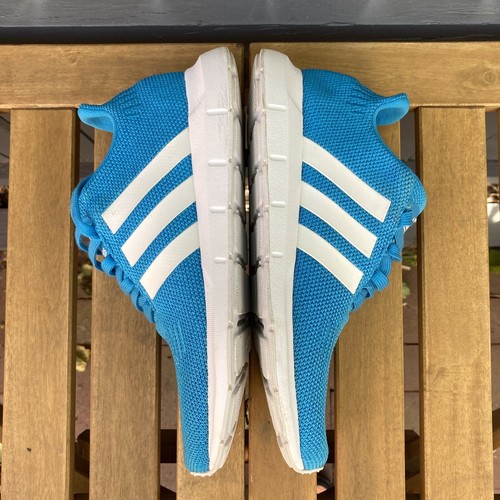 Adidas Swift Mens Blue Knit Rubber Sole Athletic Running Shoes Size 7 CG6906 - Picture 11 of 16