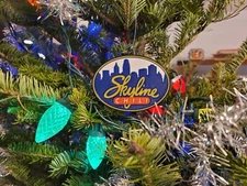Skyline chili christmas tree ornwment -- Christmas Tree Pendant -- made in the U