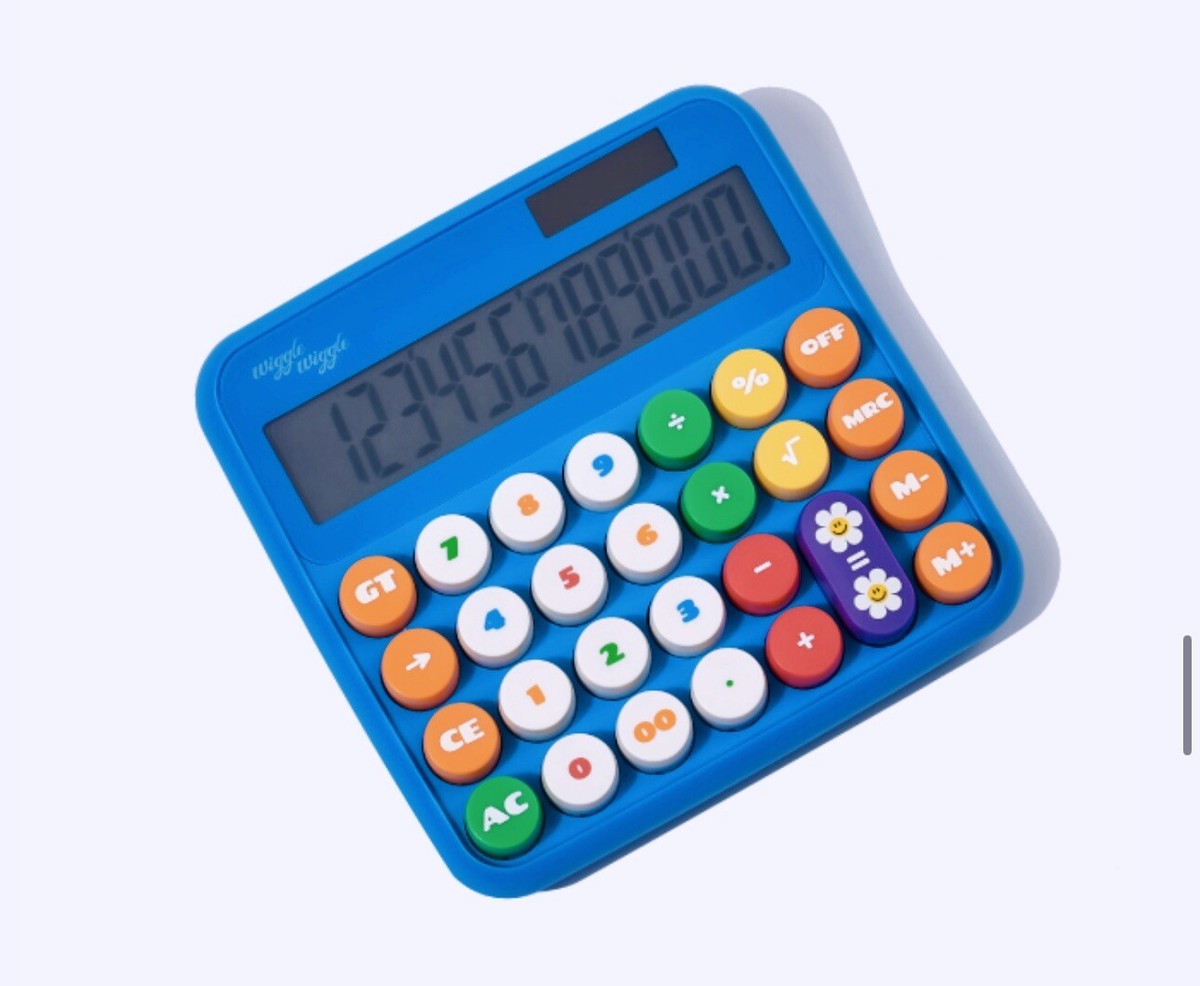 ラ*池様 Ran$om – How Much Would You Pay? g- Wiggle Wiggle Blue Electronic Calculator | eBay