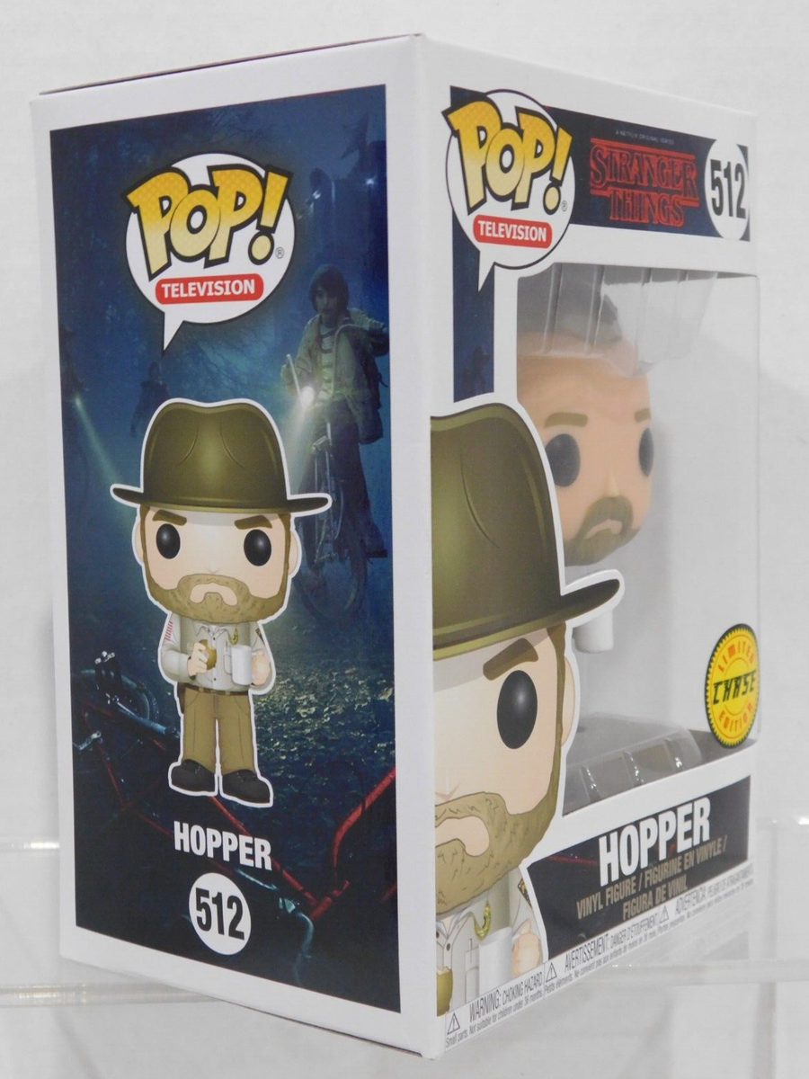 Funko Pop! Television Stranger Things Hopper #512 Limited Chase