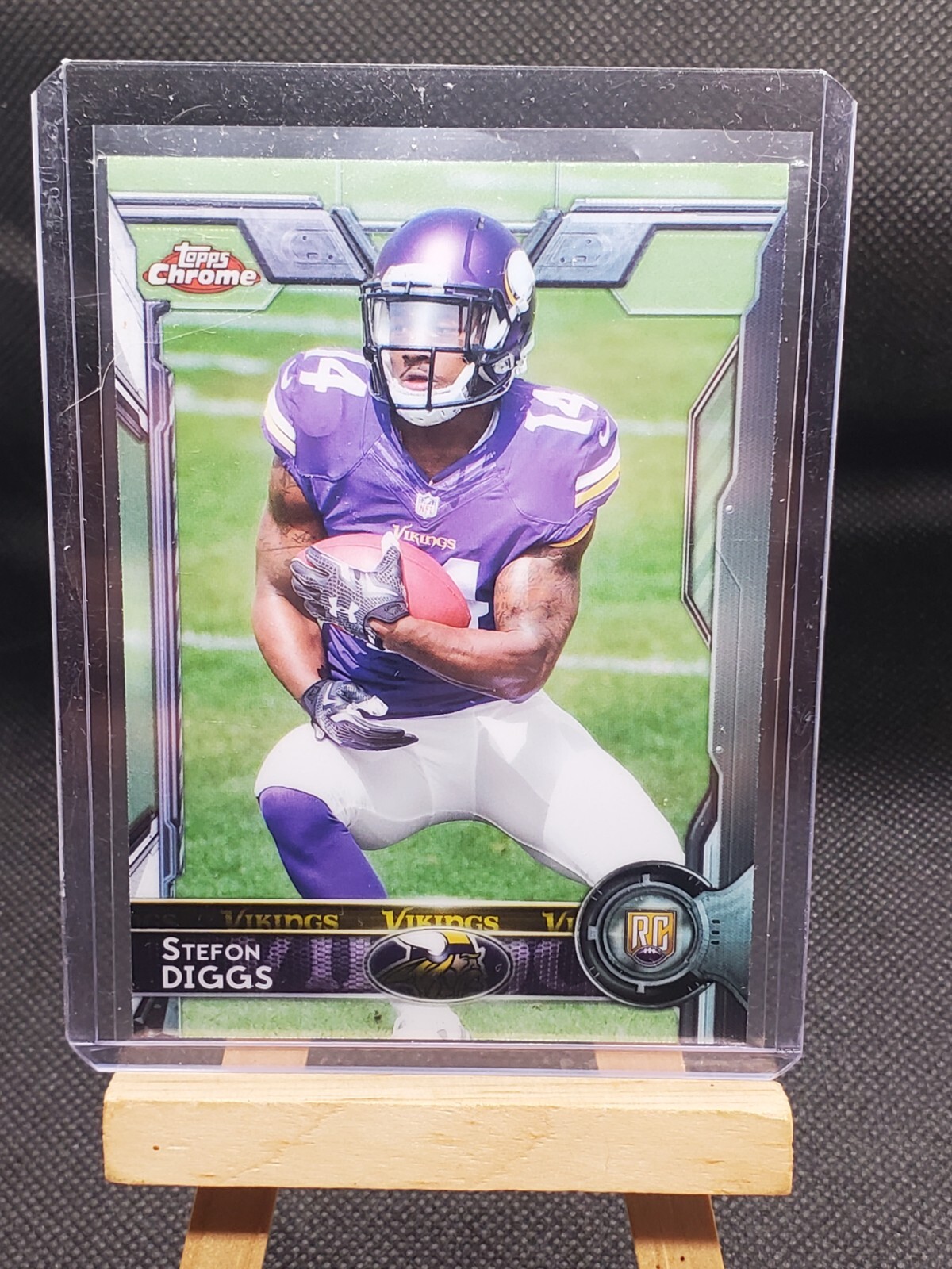 2015 Topps Chrome - Rookies #148 Stefon Diggs (RC)