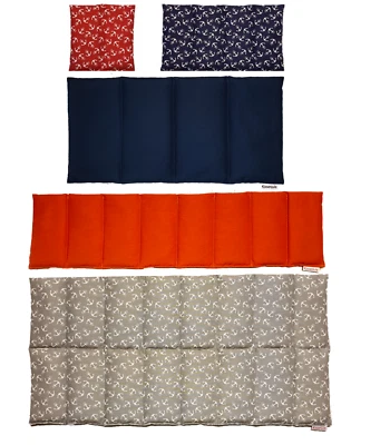 Körnerkissen BIO Dinkelkissen 6 Größen Wärmekissen von Kissenjule