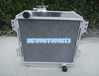 Aluminum Radiator For Ford Capri MK1 MK2 MK3 Kent 1.3L 1.6L 2.0 Essex ...