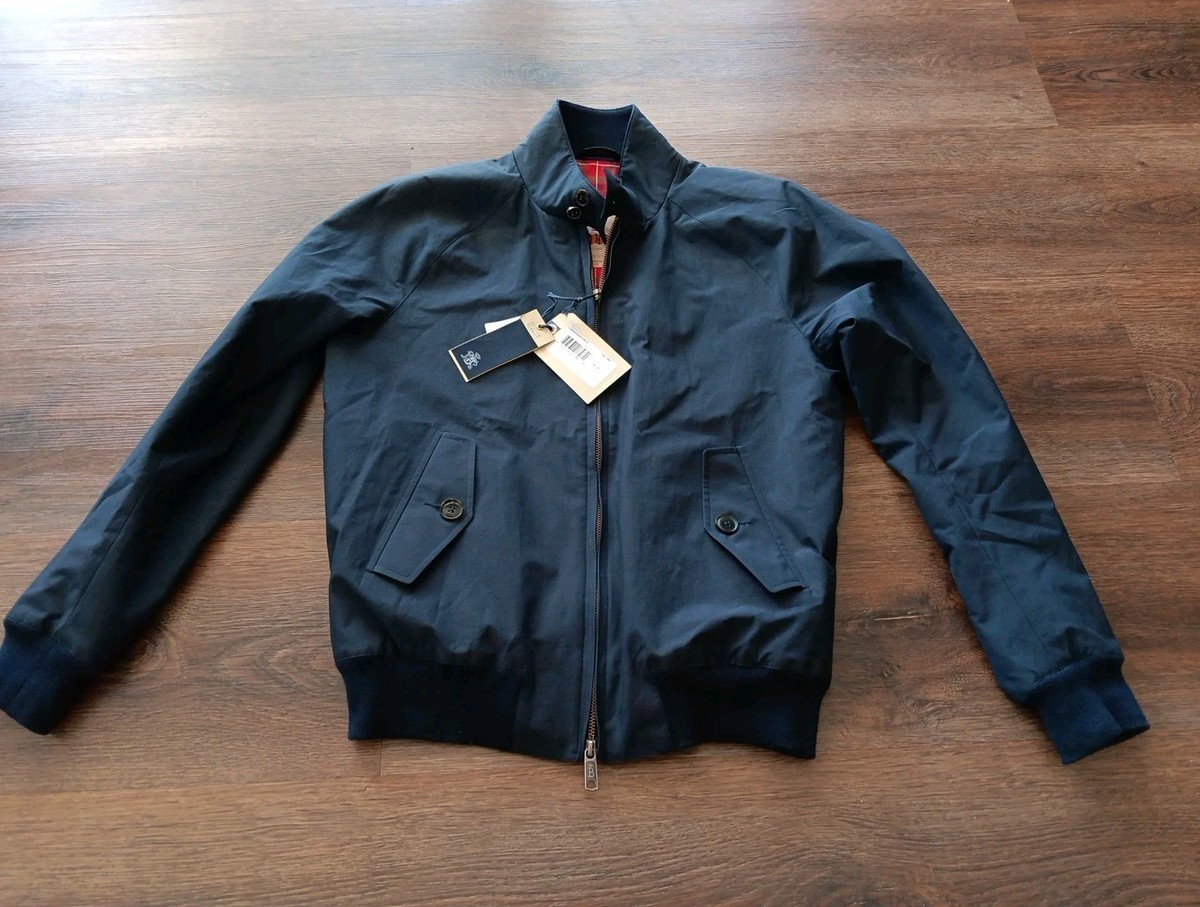 【新品 未使用】BARACUTA G9 size38 Baracuta Men G9 Harrington Jacket Navy 38 New With Tag | eBay