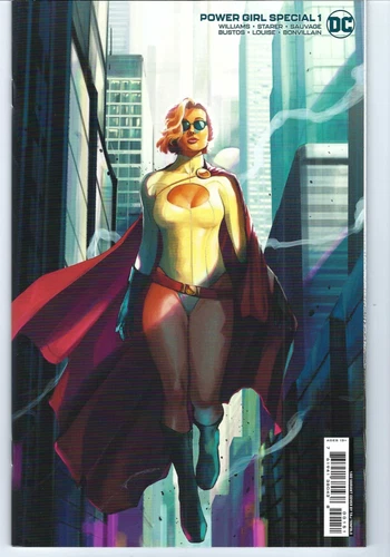 Power Girl Special #1 1:50 Incentive Variant Cover Taj Tenfold DC Comics 2023