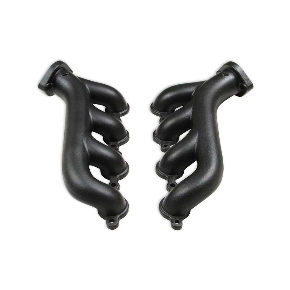 Flowtech 31730-3FLT Exhaust Manifolds Set of 2 for Chevy Olds Malibu GTO 64 Pair - Image 3 of 4