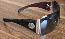 Versace Shield Sunglasses Medusa Logo Purplish/gray Gradient READ DESCRIPTION