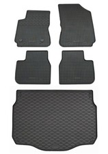 Gummi Fußmatten Kofferraumwanne für Citroen C4 Cactus 2014-2020 Gummimatten