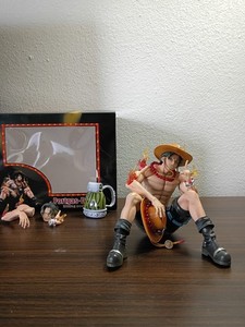 Figurine Action Figure Portgas D. Ace One Piece - 26 Cm, édition Spéciale SDCC 2025, Neuve