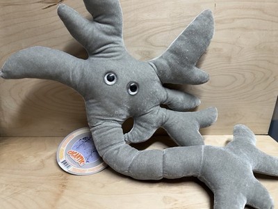 Giant Microbes Gigantic Brain Cell 25  Plush Stuffed Toy Neuron Biology