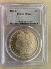 1885-O Morgan Silver Dollar. NGC MS63. Blast White Gem. " Beautiful "
