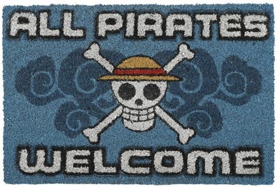 One Piece Fußmatte Unisex All Pirates Welcome multicolor Standard