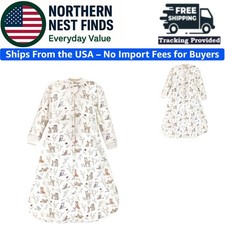 Soft Cotton Long Sleeve Wearable Blanket for Babies - Safe  Cozy Sleep Solution