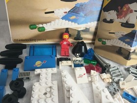 Lego 6890 Space Cosmic Cruiser &mdash; 1980s, Box, Instructions